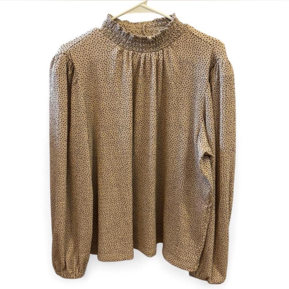 LOFT Smocked Blouse